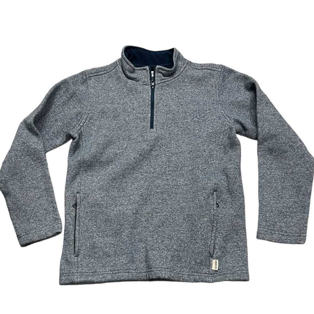 Magellan Pullover 1/4 Zip Long Sleeve Fleece Top Size M
